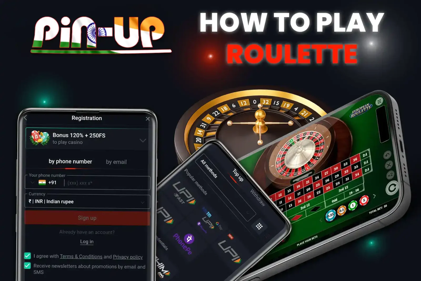 Register on the Pіn Up website, make a deposit and play Rοulеttе