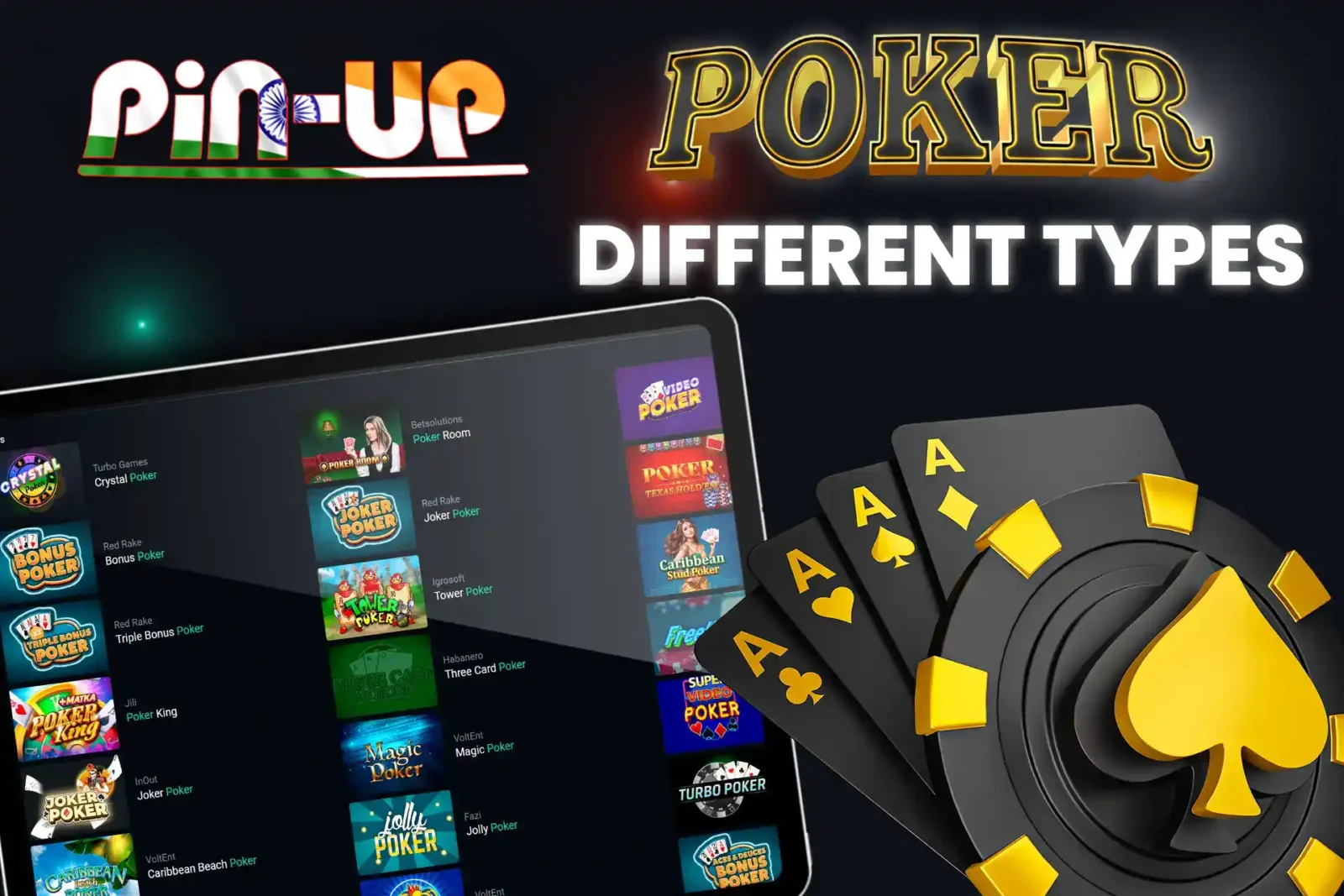 Explore the different types of casino poker games