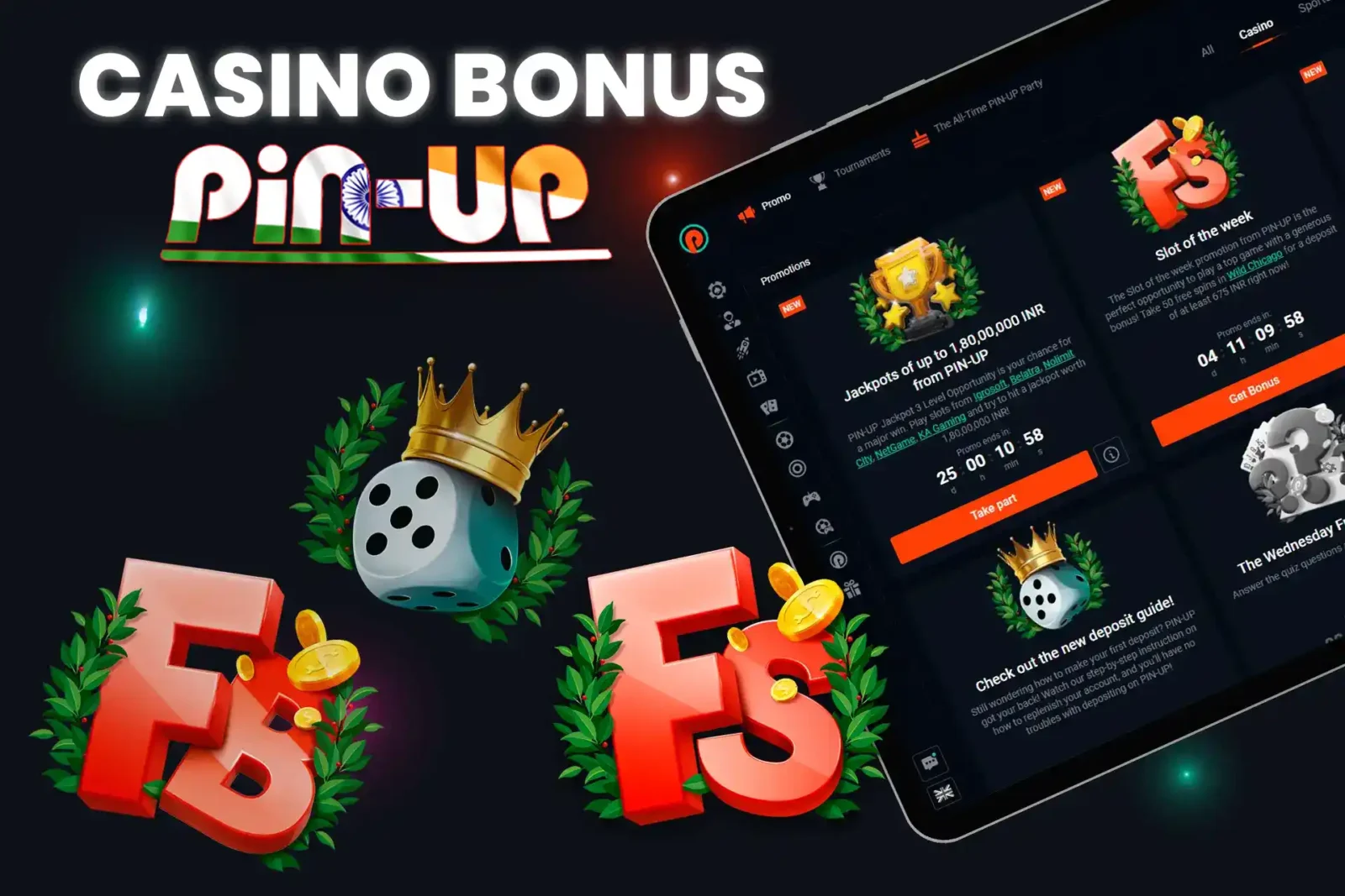 Check out the many other casino bonuses