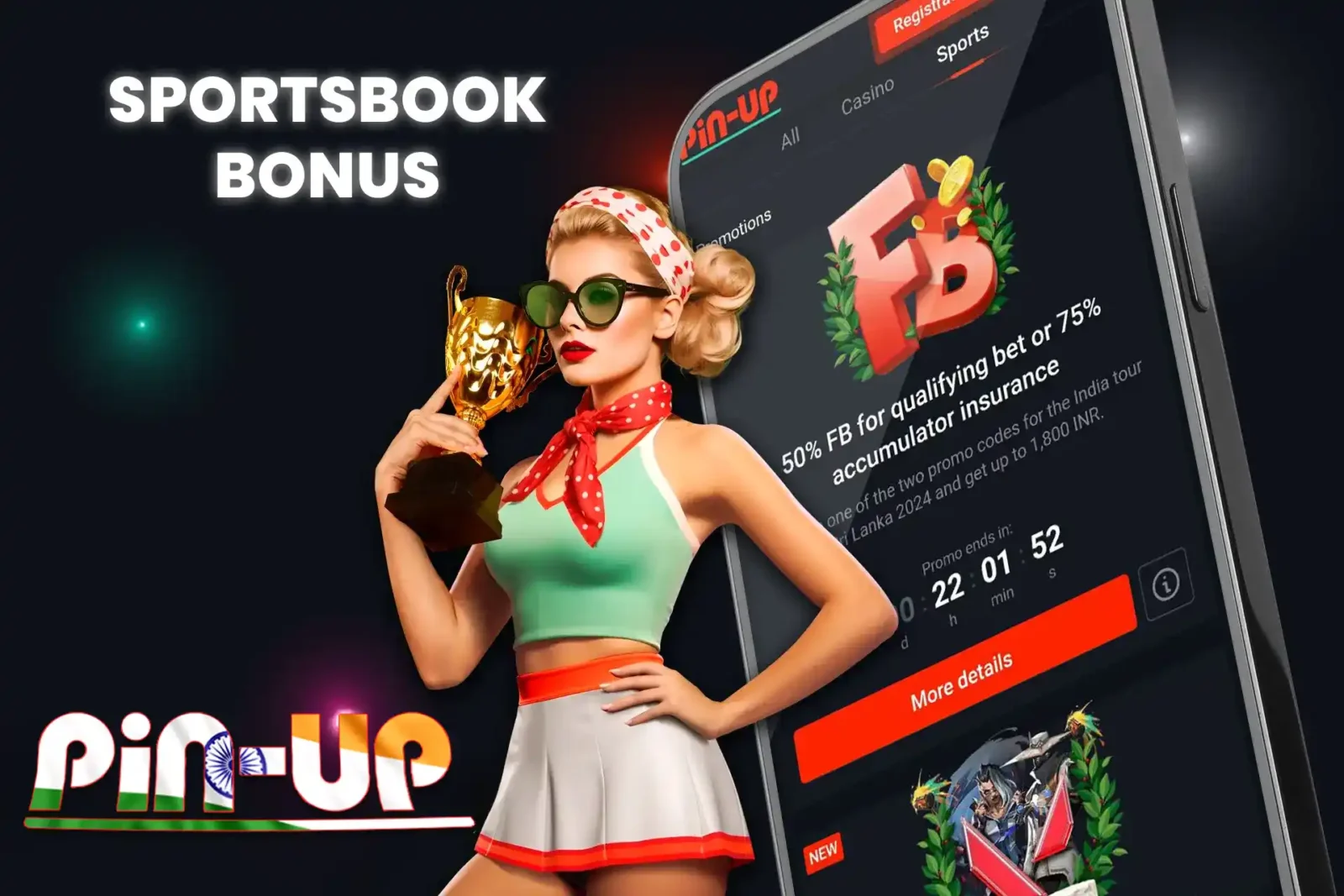 Check out the amazing sports welcome bonus