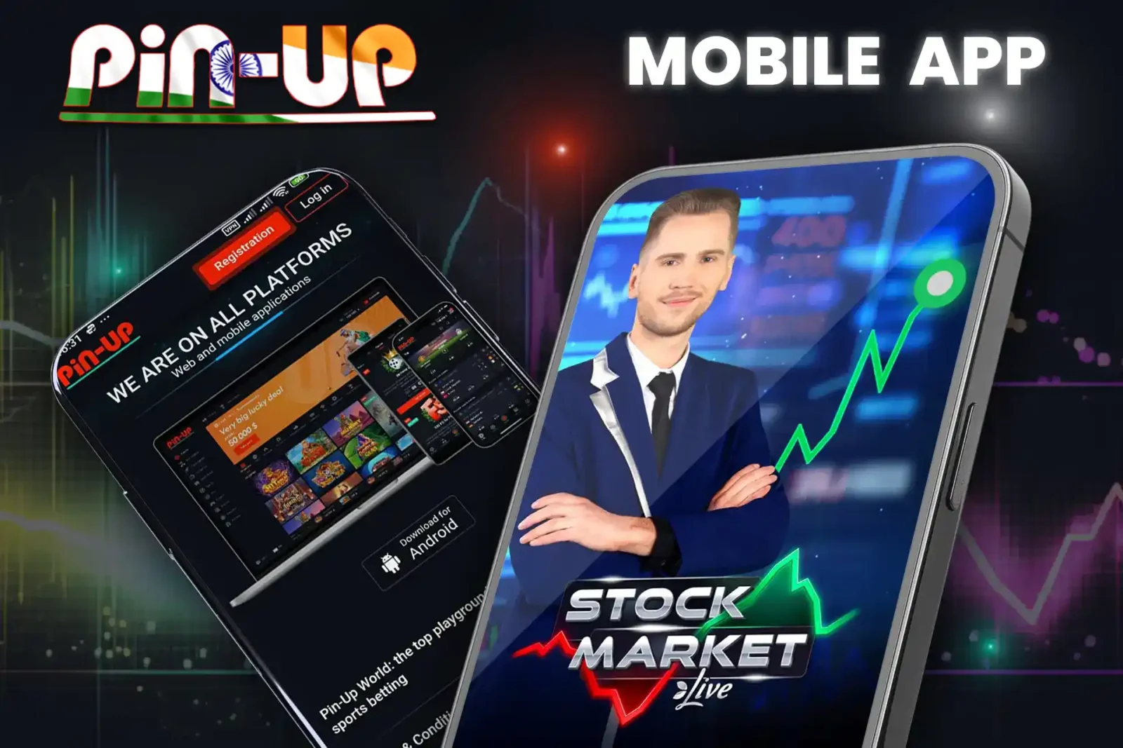 Play Stock Market with the Casino Mobile App