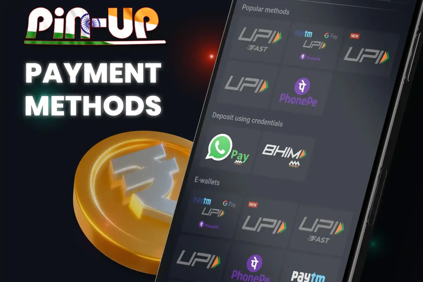 Many ways to deposit and withdraw funds in the casino